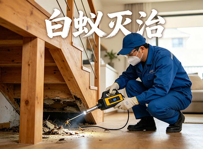 江都区白蚁灭治服务｜专业消杀，筑牢建筑安全防线